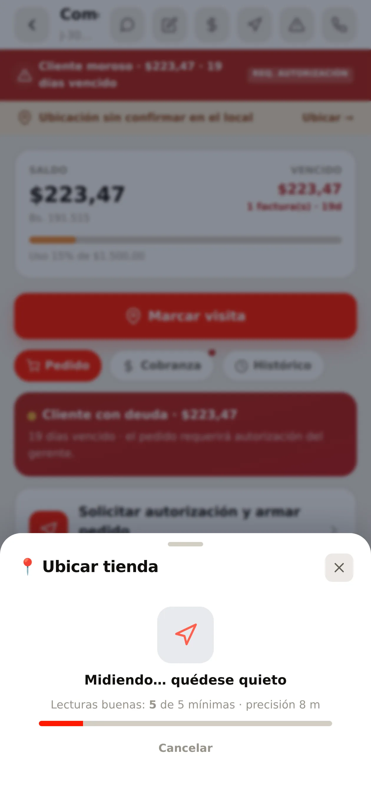 Midiendo